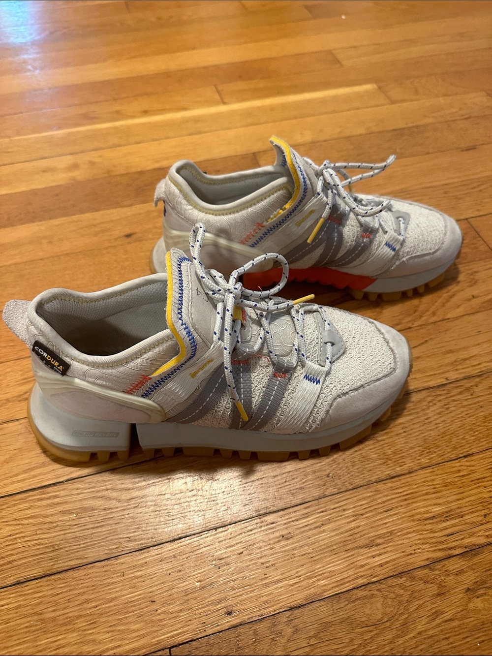 New Balance White MSCR
